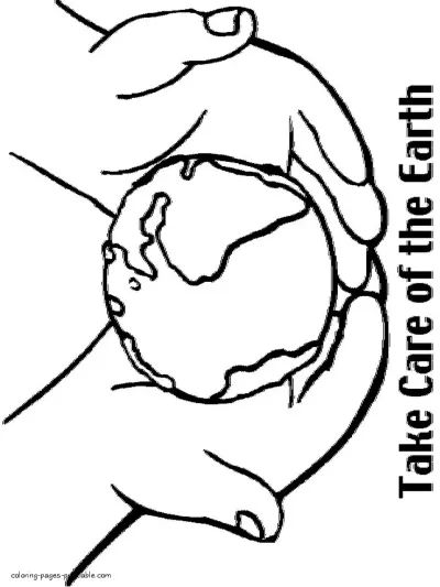 Earth Day coloring pages for children