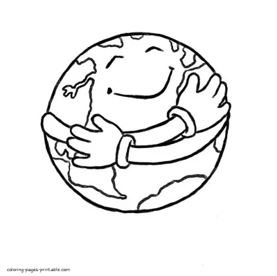 Free printable Earth Day coloring pages for boys and girls