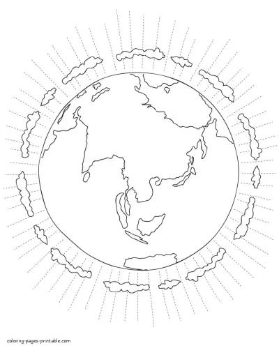 Earth black and white pictures to color