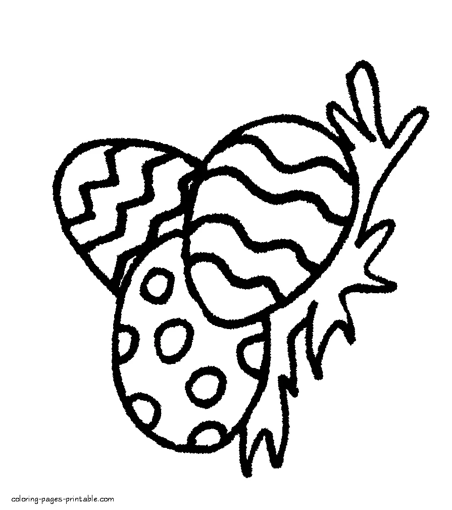 Easter egg coloring sheets Easter egg coloring sheets to print out