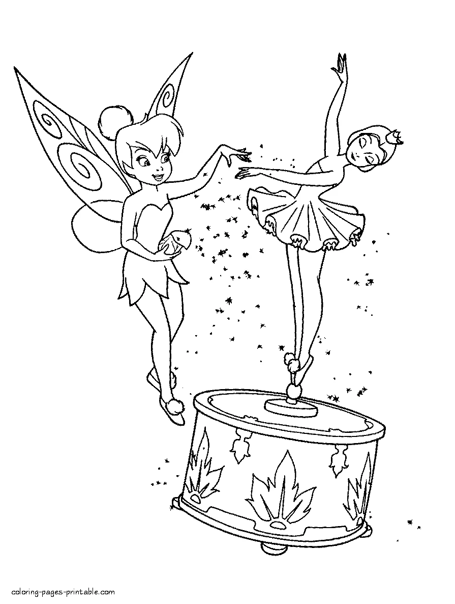 Fairy princess coloring pages Fairy princess coloring pages for little girls