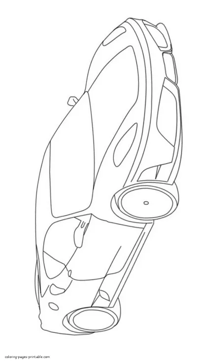 Ferrari coloring sheets