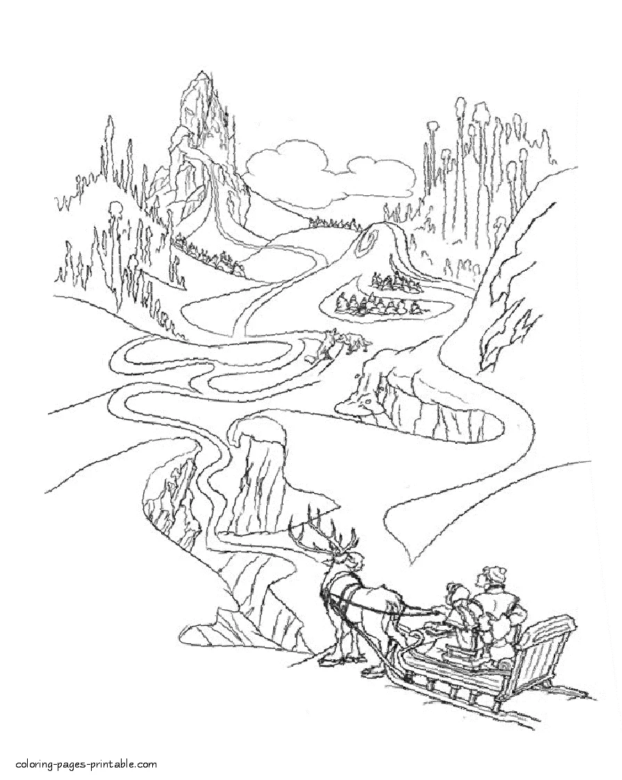Frozen colouring pages to print Frozen colouring pages to print. Download free