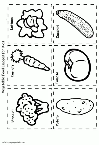 Food with faces coloring pages