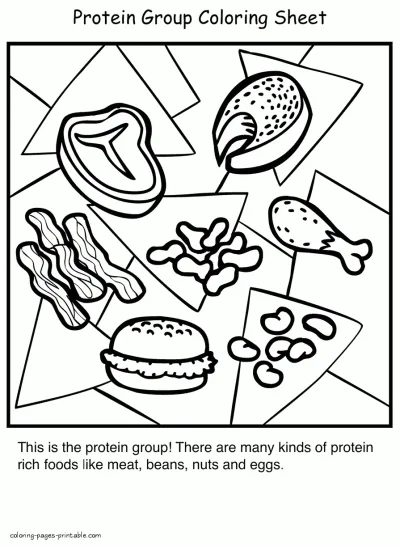 Health coloring pages