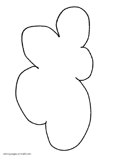 Coloring sheets for kindergarten. The clouds