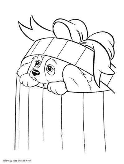 Lady and the Tramp coloring pages 25