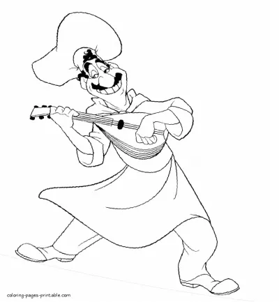 Lady and the Tramp coloring pages 9
