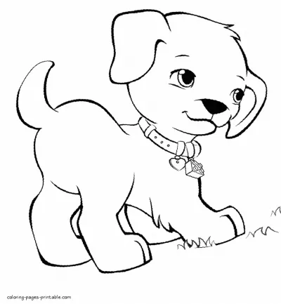 Lego Friends pet coloring page