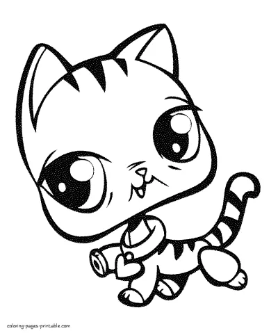 Coloring pages littlest pet shop for children