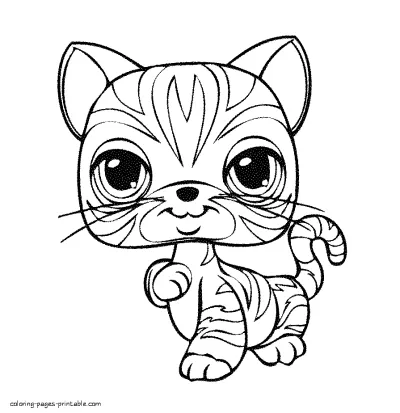 LPS coloring book. Download it free