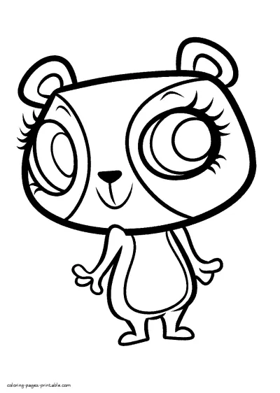 Pet coloring pages for kids