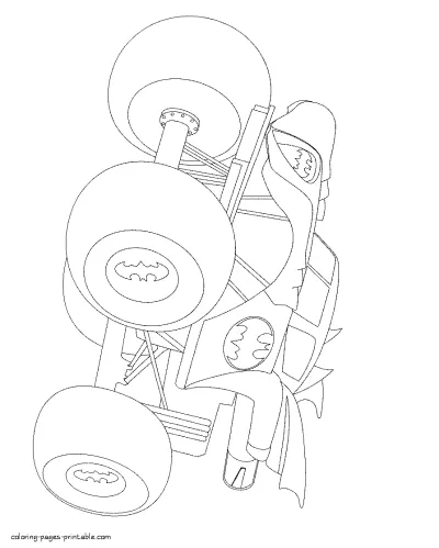 Free printable monster truck coloring pages that you must color