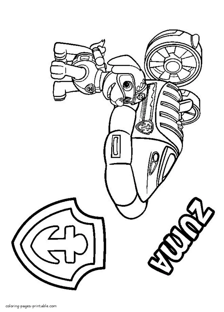 Paw Patrol coloring sheets for kids Paw Patrol coloring sheets