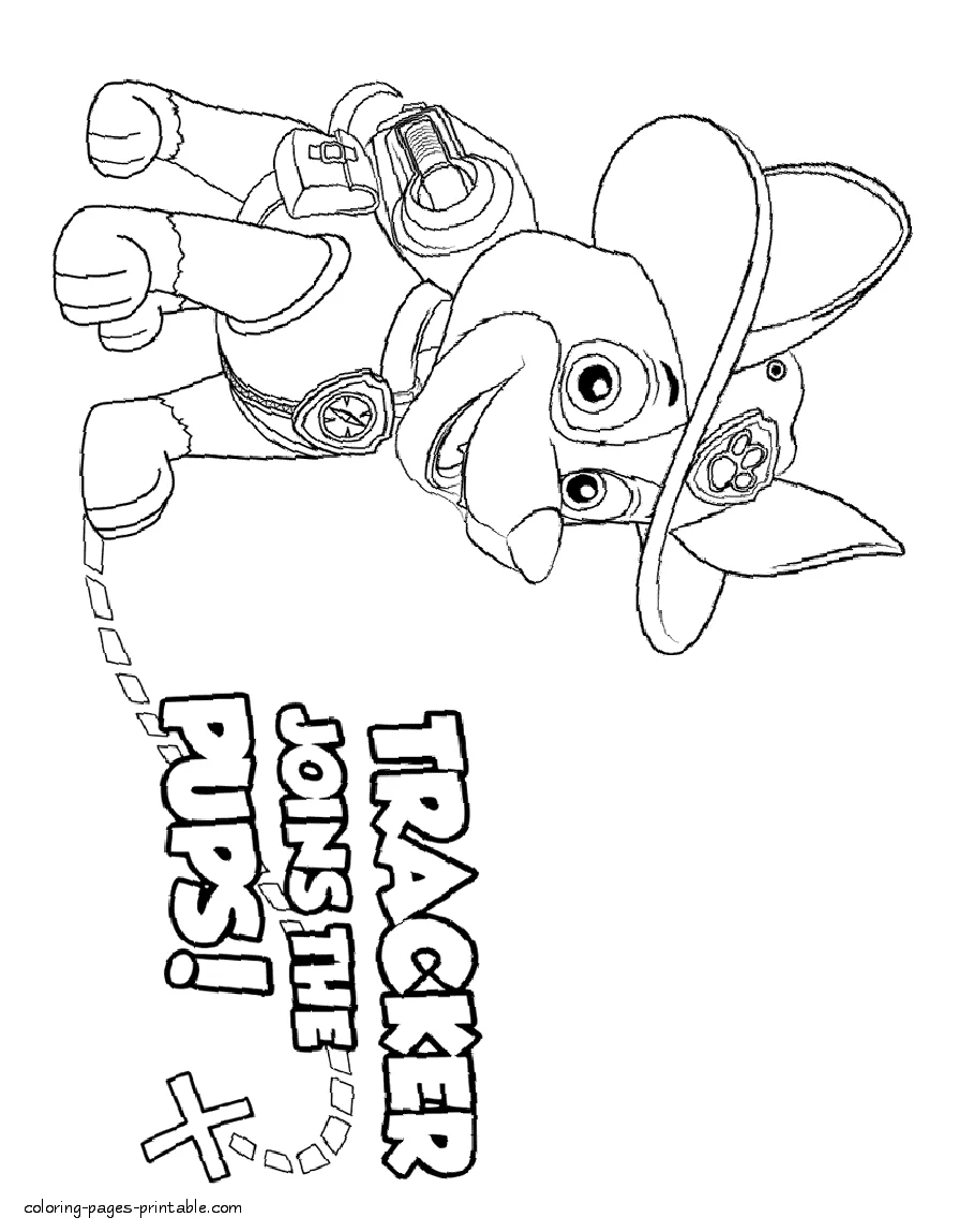 Coloring sheets Paw Patrol. Zuma Coloring sheets Paw Patrol