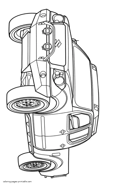 Pickup truck coloring pages printables. Suzuki