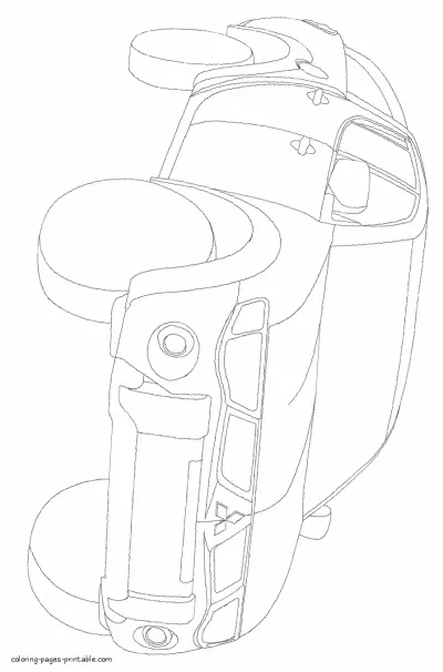 Pickup truck coloring pages. Mitsubishi L200 image