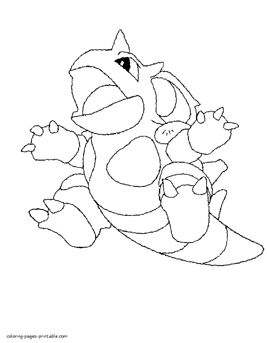 Pokemon coloring pages free. Nidoqueen Pokemon coloring pages free to print. Nidoqueen