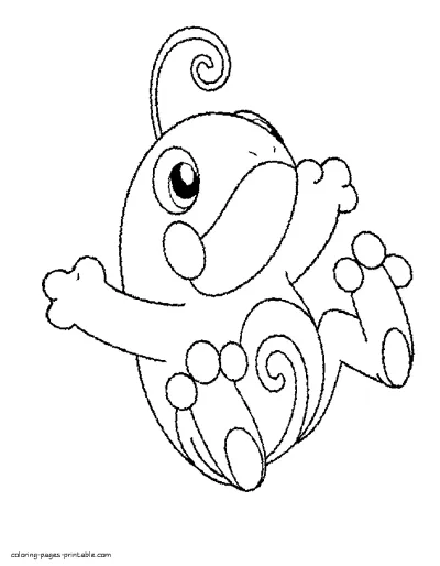 Pokemon coloring pages