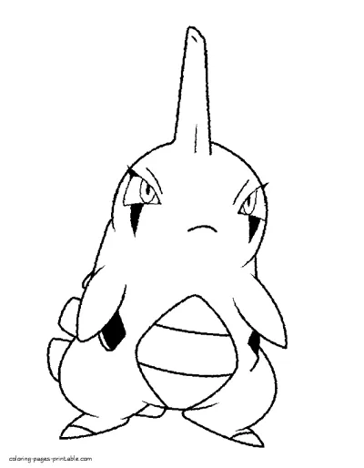 Pokemon free colouring sheets