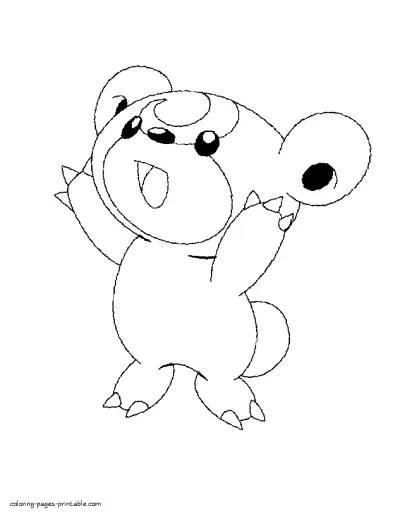 Pokemon coloring printables