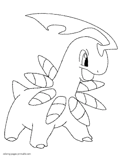 Pokemon colouring pages