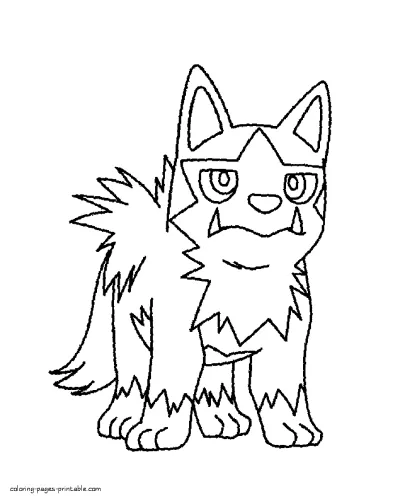 Coloring pictures of Pokemon series and anime