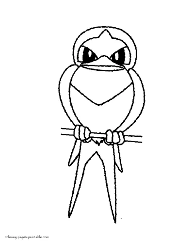Cool Pokemon coloring pages. Download or print its