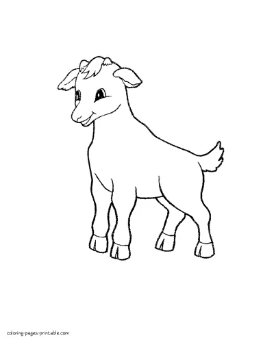 Kid colouring page to print for preschool