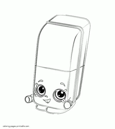 All Shopkins coloring pages