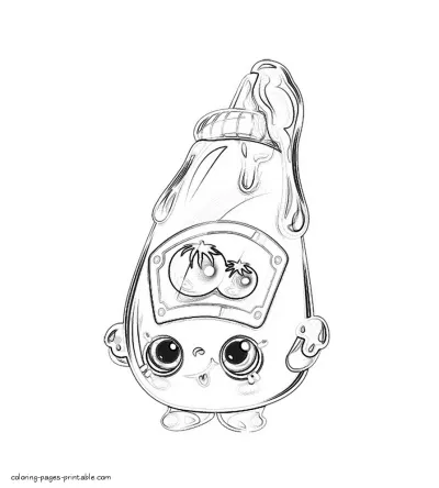 Shopkins season 1 coloring pages
