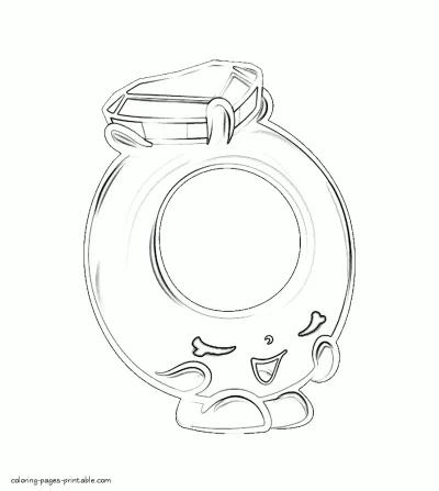 Shopkins coloring pages pdf