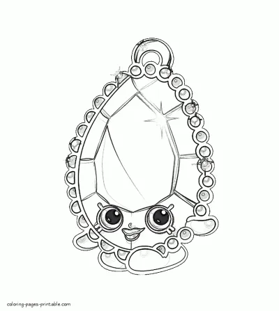 Season 3 Shopkins coloring pages