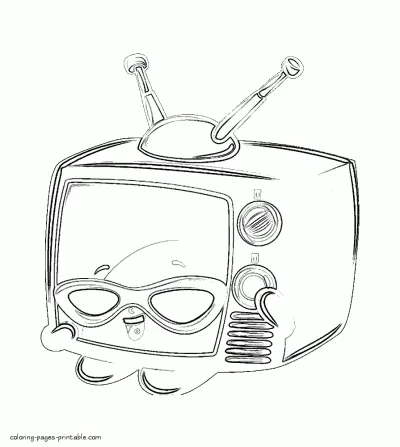 Season 3 Shopkins coloring pages