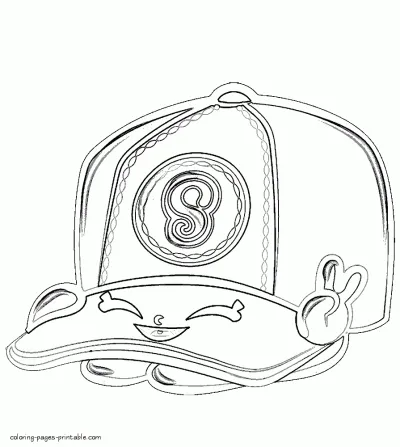 Free printable coloring pages Shopkins