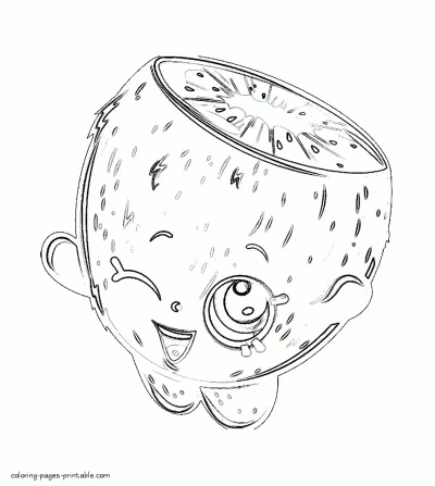 Shopkins season 3 coloring pages