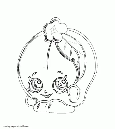 Shopkins coloring pages printable