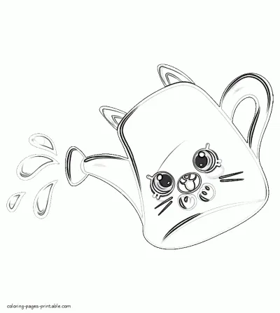 Shopkin coloring