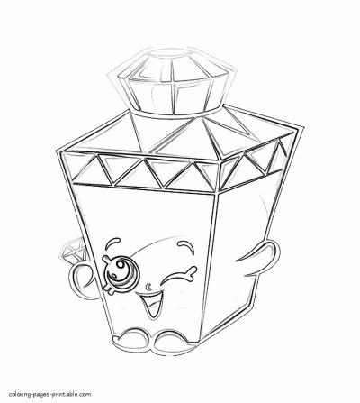 Coloring pages of Shopkins season 4