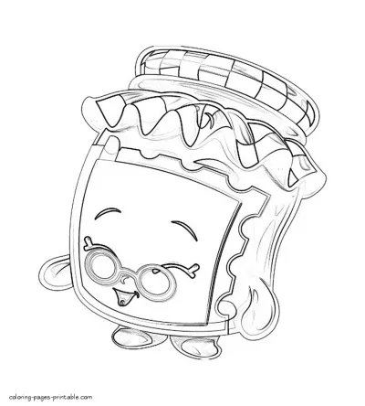 Shopkins coloring pages season 1