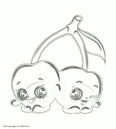 Coloring pages Shopkins