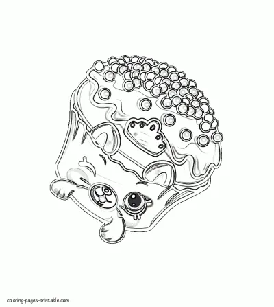 Printable coloring pages Shopkins