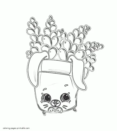 Printable Shopkins coloring pages