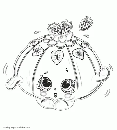 Shopkins season 5 coloring pages