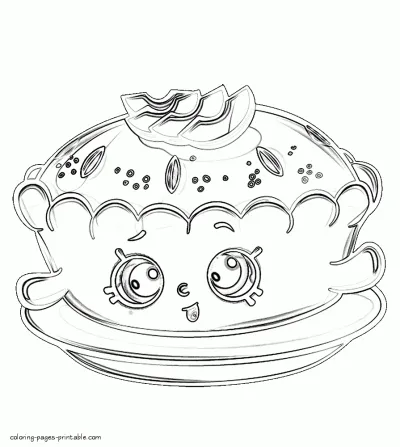 Shopkins season 6 coloring pages