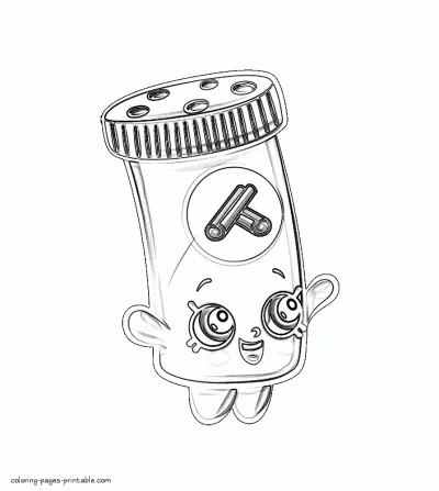 Coloring Shopkins