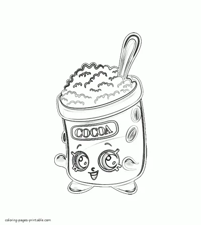 Season 6 Shopkins coloring pages