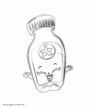 Shopkins coloring pages pdf