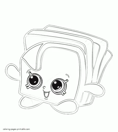 Shopkins coloring sheets
