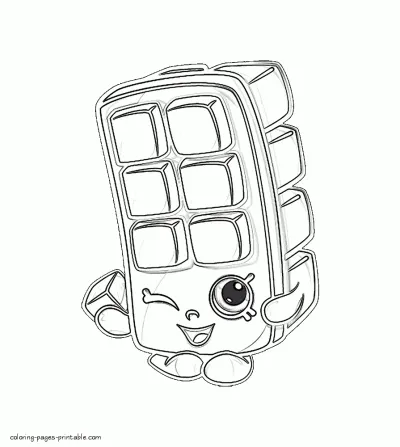 Shopkins coloring sheets to print